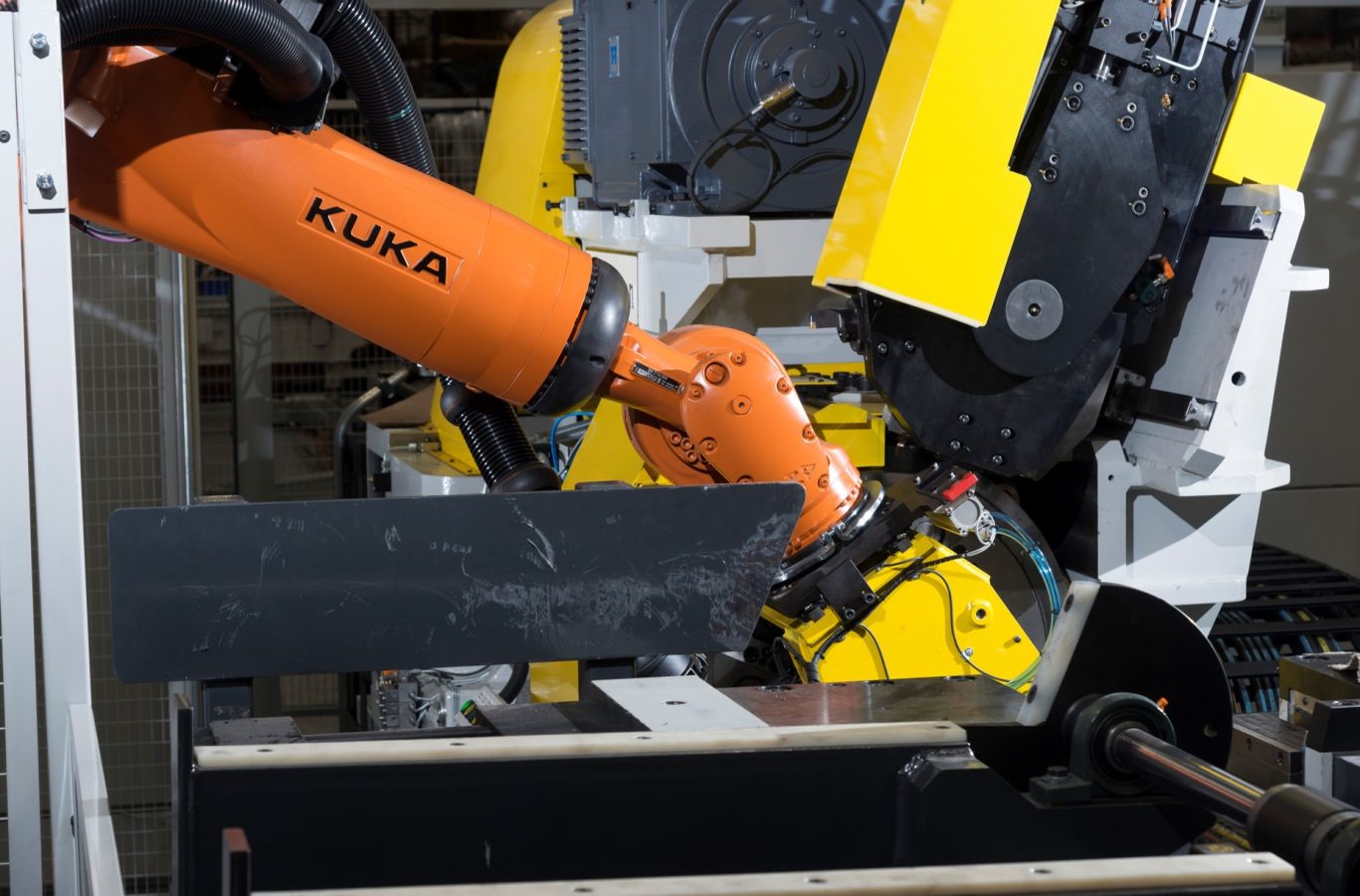Kuka friction welding machine